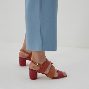 Miista ivon Sandals in camel